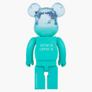 Bearbrick Earth Ocean 400% Blue