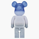 Bearbrick Earth Snow 400% bílý