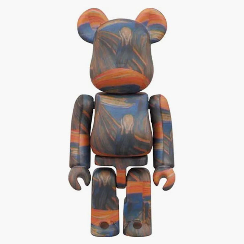 Bearbrick Edvard Munch (Scream) 100% a 400% sada
