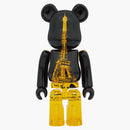 Bearbrick Eiffel Tower 100% y 400% Set Golden Gown Ver.
