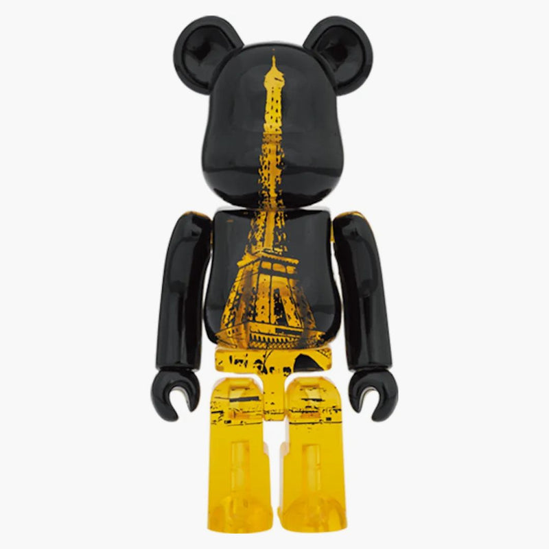 Bearbrick Eiffel Tower 100% & 400% Set Golden Gown Ver.