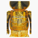 Bearbrick Eiffel Tower 100% y 400% Set Golden Gown Ver.