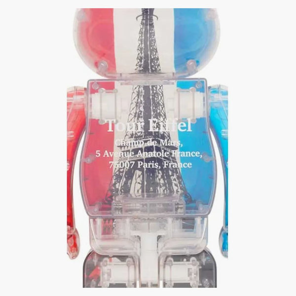 Torre eiffel Bearbrick Tricolor ver. 1000%