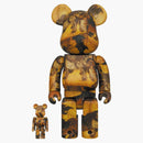 Bearbrick Eitoku Kano (čínští lvi) 100% a 400% sada