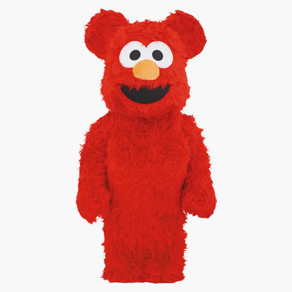 Bearbrick Elmo kostým 1000% červená