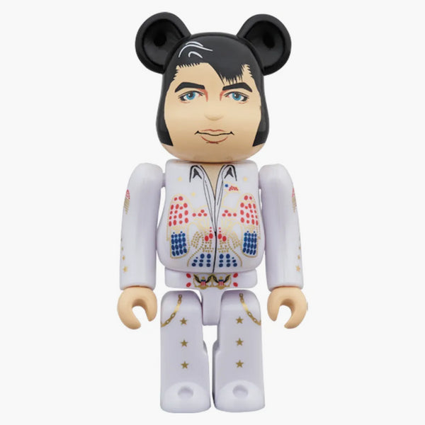 Bearbrick Elvis Presley 100% a 400% bílý