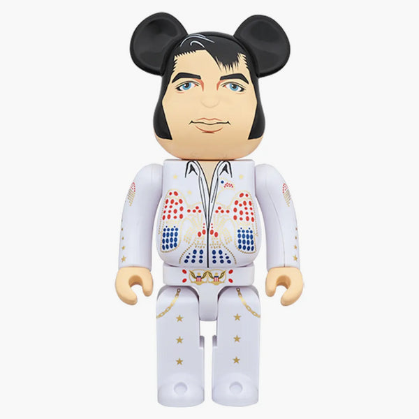 Bearbrick Elvis Presley 1000% bianco