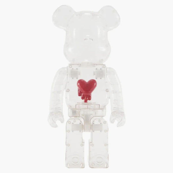 Bearbrick Emotionally Unavailable Red Heart 1000% Clear