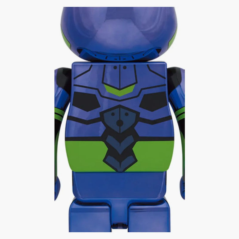Unità di evangelion Bearbrick 1 1000% Chrome Ver.