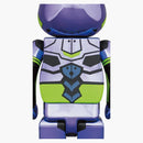 Bearbrick Evangelion Unit 1 100% & 400% Set Chrome Ver.