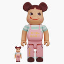 Bearbrick Family Town Peko-Chan 100% & 400% set