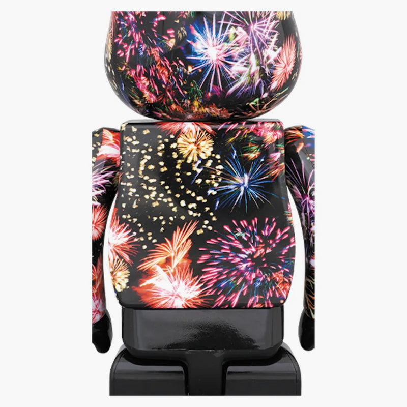 Fuochi d'artificio Bearbrick 100% e 400% multi