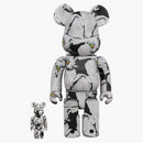 Bearbrick Flower Bomber 100% & 400% set