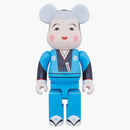 Bearbrick Fukusuke 400% azul