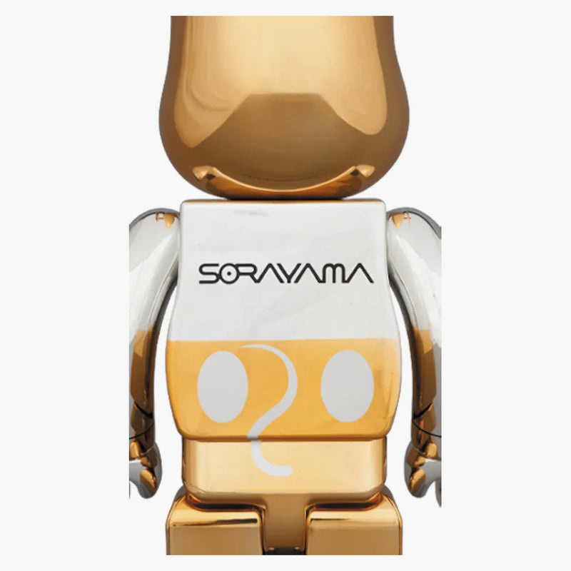 Bearbrick x Sorayama Future Topolino 100% e 400% SET SIGNO/GOLD