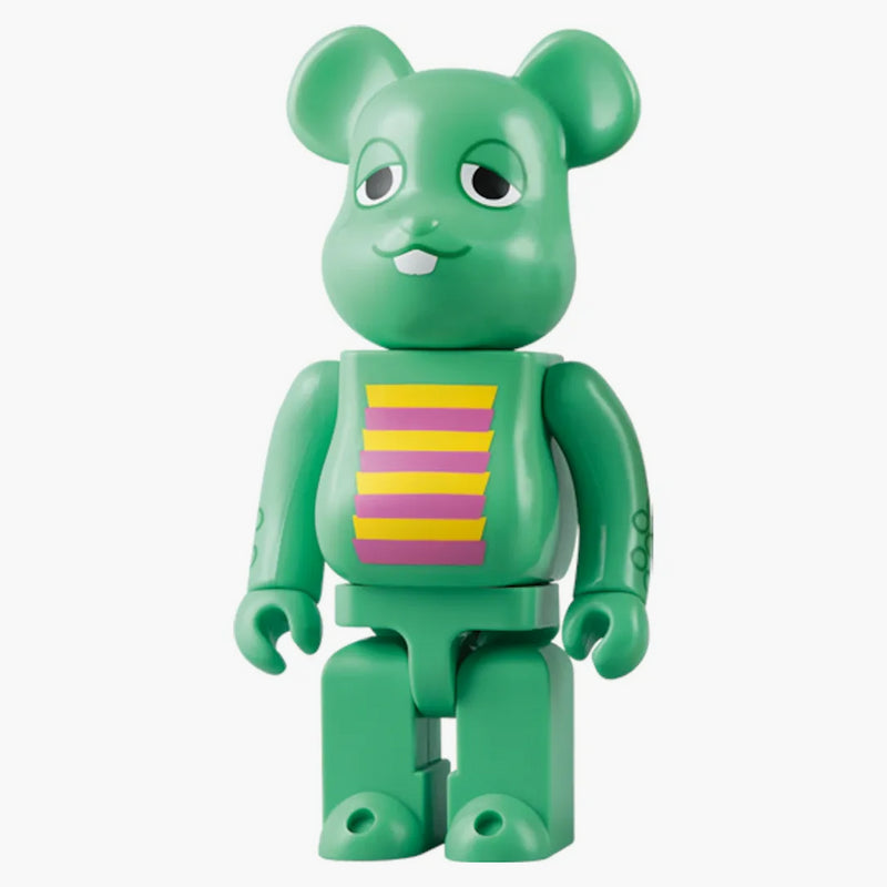 Bearbrick Gachapin & Mook (2 Pack) 400% Multi