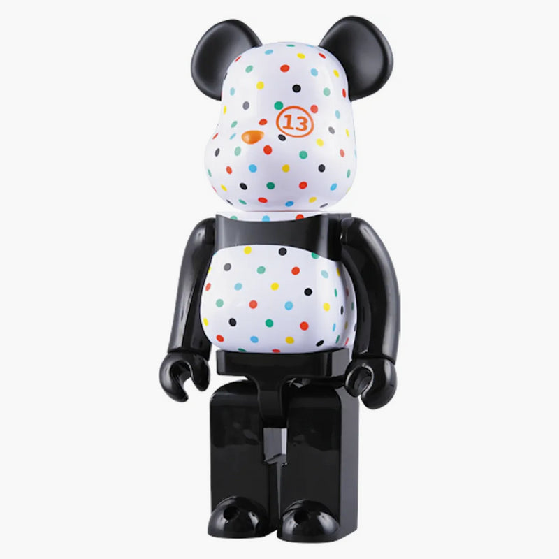 Bearbrick Gallery 1950 13 -årsjubileum 400% svart