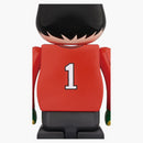 Bearbrick also Wakabayashi 100% & 400% set red