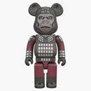 Bearbrick General Ursus 400% Burgundy