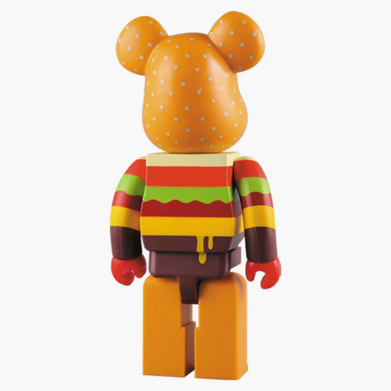 Bearbrick Gettry Burger 400% Yellow