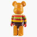 Bearbrick Gettry Burger 400% amarillo