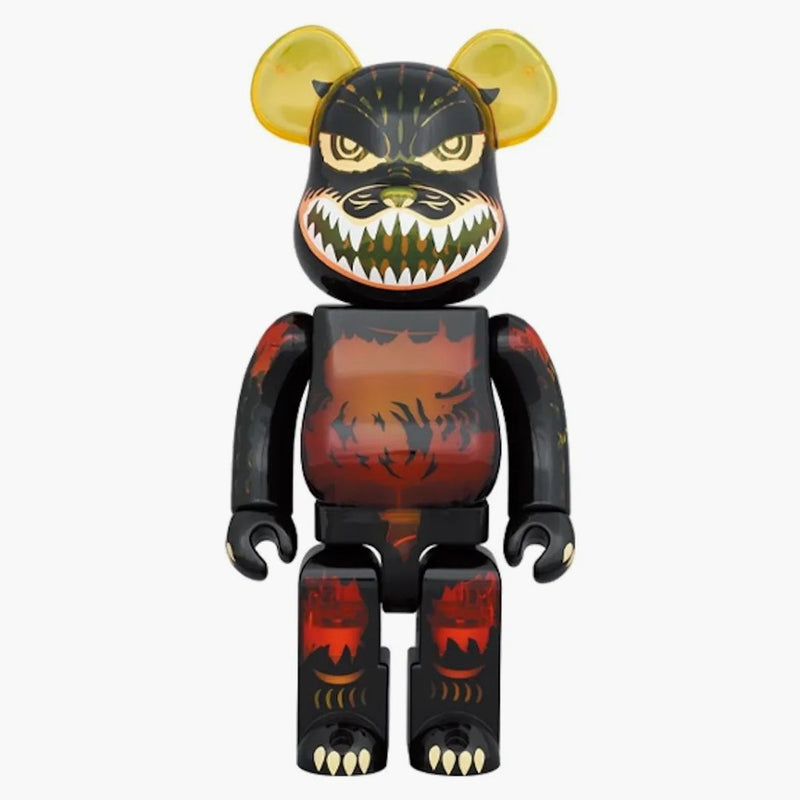 Bearbrick Godzilla vs Destoroyah: Godzilla (Meltdown) 400% Clear Yellow ver.