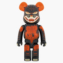 Bearbrick Godzilla Vs Destoroyah Version Godzilla (meltdown) 1000% Clear Orange Ver.