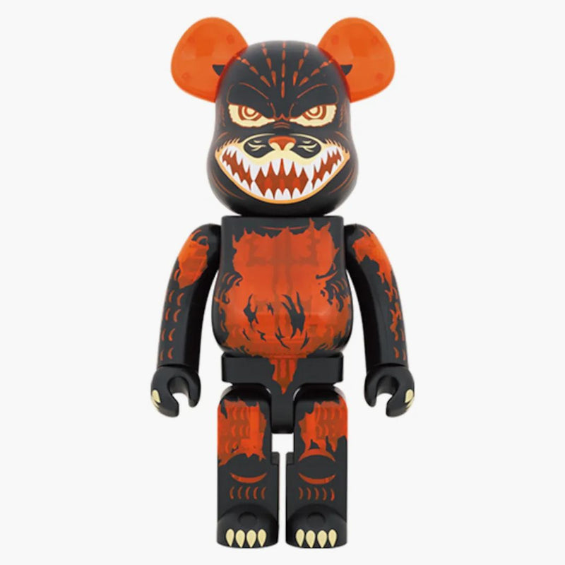 Bearbrick Godzilla Vs Destoroyah Version Godzilla (meltdown) 1000% Clear Orange Ver.