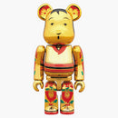 Bearbrick Gold Plated 100% & 400% Set Gold