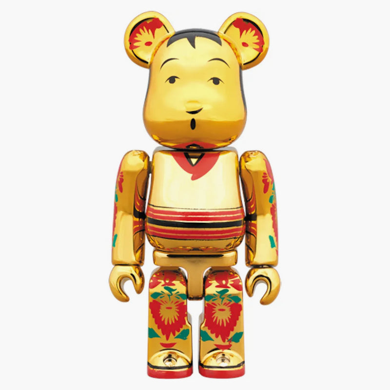 Bearbrick Gold pokovoval 100% a 400% nastaveno zlato