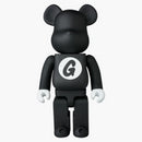 Bearbrick Goodenough 400% negro