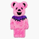 Bearbrick Grateful Dead Dancing Bears Costume 4 Pink