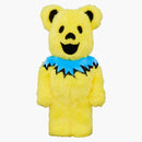 Bearbrick Grateful Dead Dancing Bears Costume 4 Yellow
