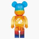 Bearbrick Great Slave Lake / Diamond Head 400% Orange