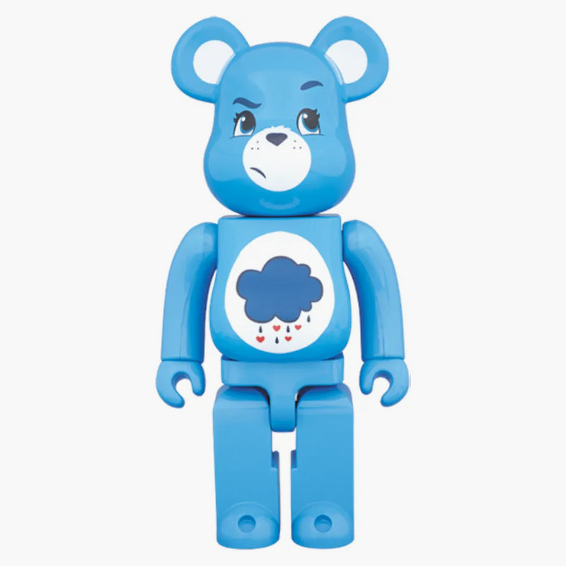 BEARBRICK Grumpy Bear 400% niebieski
