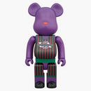 Bearbrick Guess Sport Jersey 100% & 400% Purple