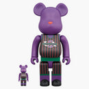 Bearbrick Guess Sport Jersey 100% & 400% Purple