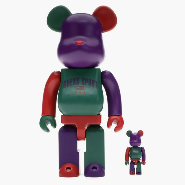 Logo Bearbrick Hádece 100% a 400% multi