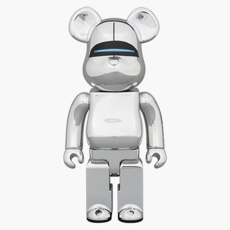 Bearbrick Hajime Sorayama robot sexy 100% e 400% Set Chrome