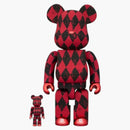 Bearbrick Harley Quinn X Mcm 100% & 400% Set