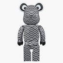 Bearbrick Hayato Shinoda X Ground Y 100% & 400% Set Black