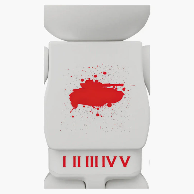 Ústředí Bearbrick X Seher 100% a 400% sada bílá
