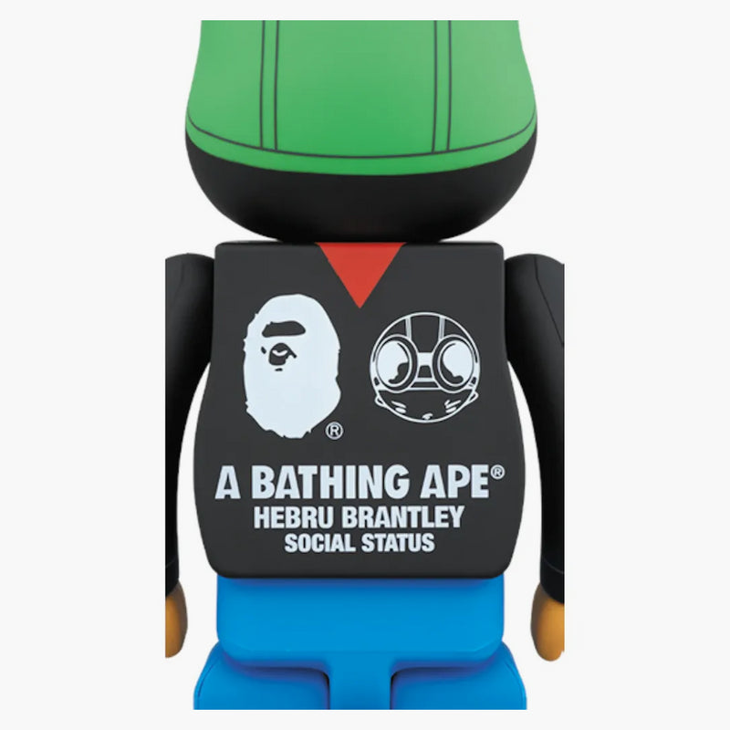 Bearbrick Hebru Brantley x Social Status 1000% Multi