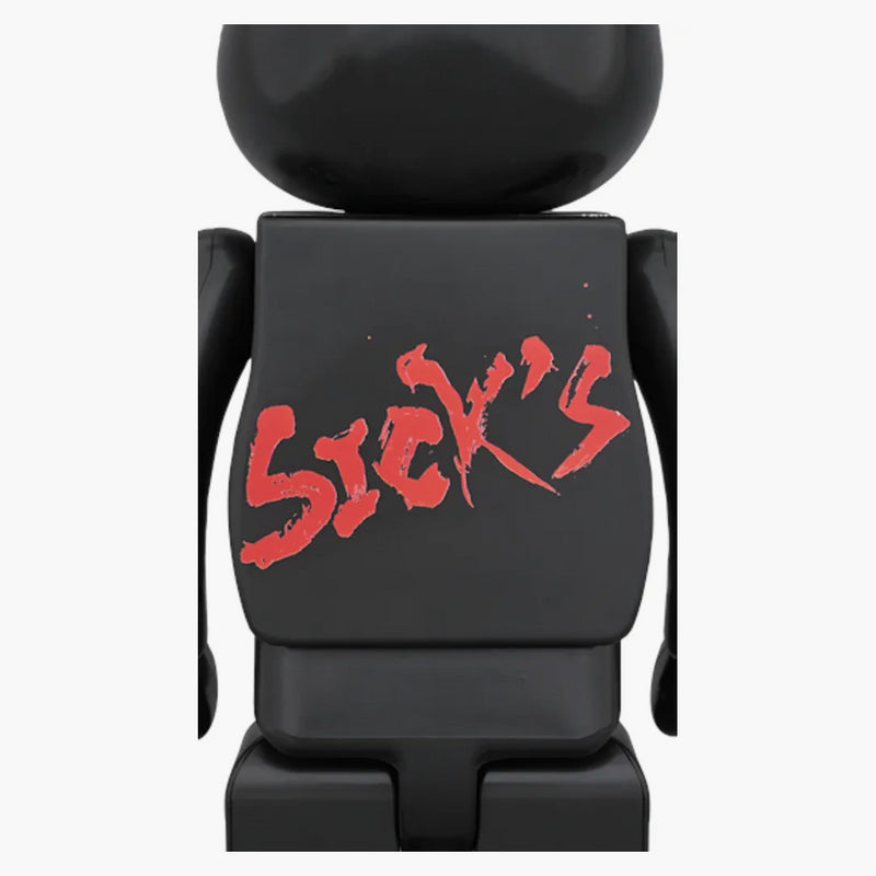 Bearbrick Hell for 400% Black