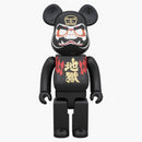 Bearbrick infierno por 400% negro
