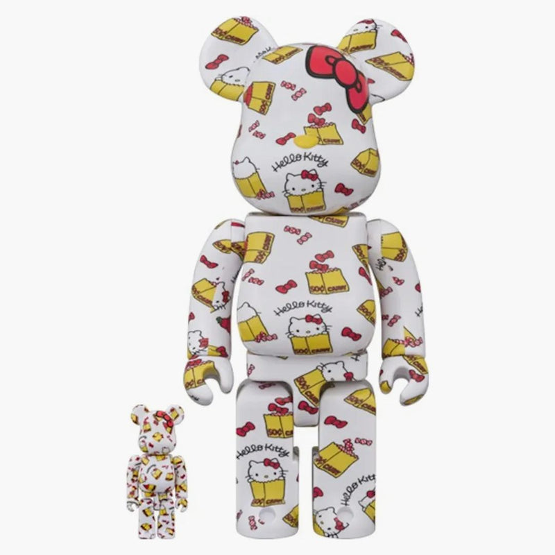 BEARBRICK Hello Kitty Exhibition Modello 100% e 400%