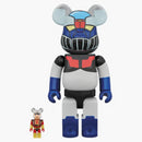 Bearbrick Helmet Kouji & Mazinger Z 100% & 400% Set