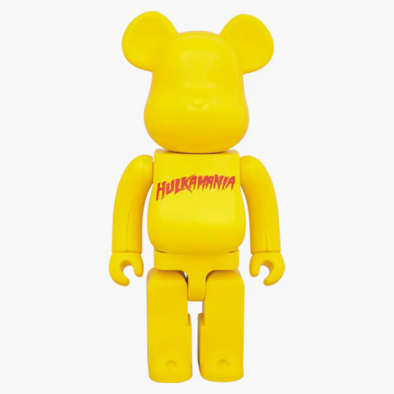 Bearbrick Hulkamania 400% Yellow