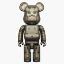 Bearbrick HXS (Hirota Saigansho) 400% Clear Black