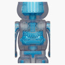 Bearbrick Hxs (hirota Saigansho) 400% Metallic Blue